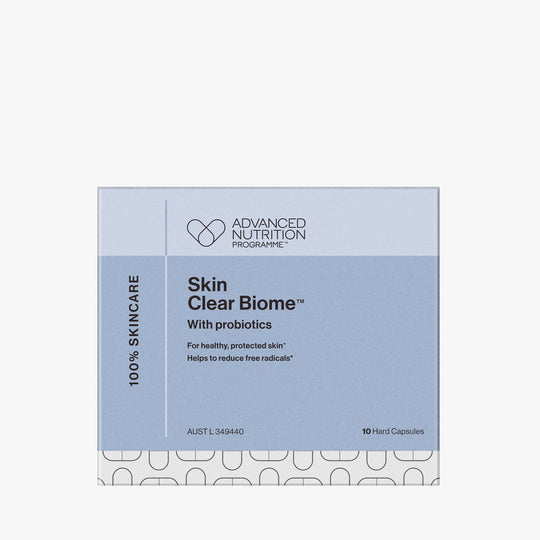 Skin Clear Biome Travel Size - Skin Supplements - Advanced Nutrition Programme