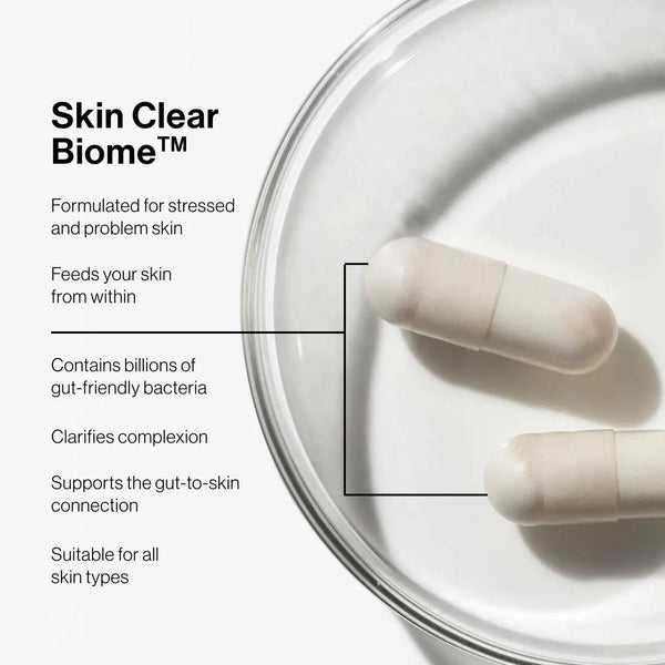 Skin Clear Biome - Skin Supplements - Advanced Nutrition Programme