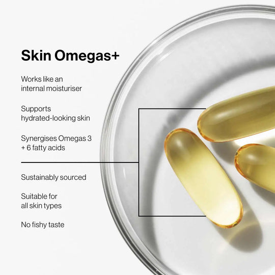 Skin Omegas+ - Skin Supplements - Advanced Nutrition Programme